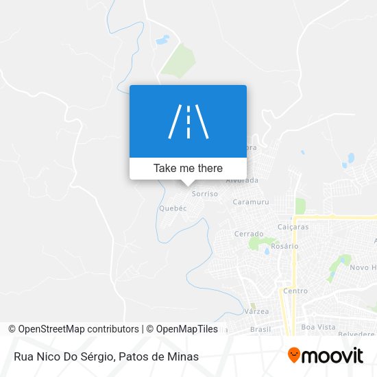 Rua Nico Do Sérgio map