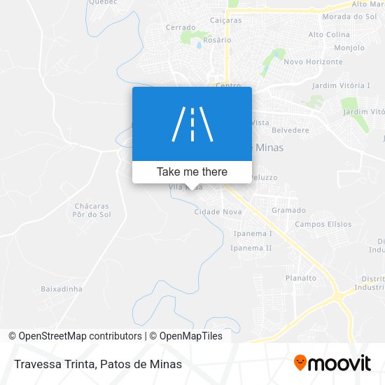Travessa Trinta map