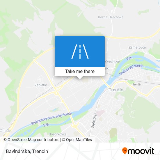 Bavlnárska map