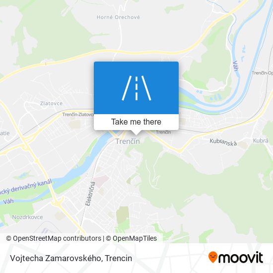 Vojtecha Zamarovského map