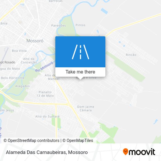 Alameda Das Carnaubeiras map