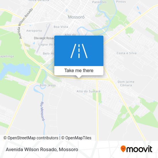 Avenida Wilson Rosado map