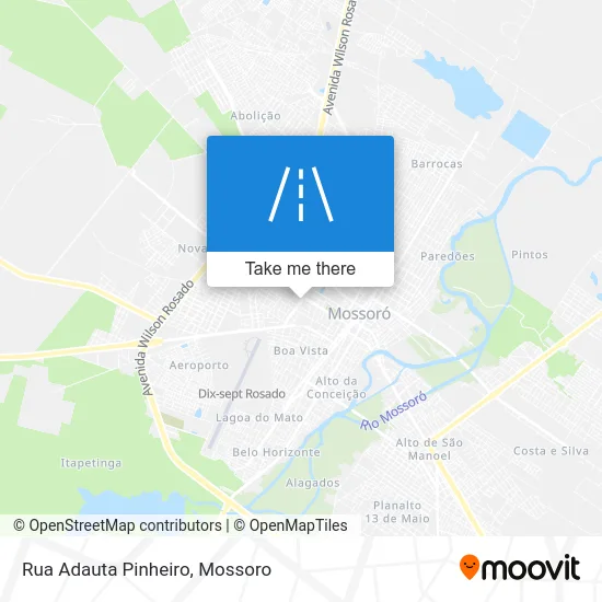 Rua Adauta Pinheiro map