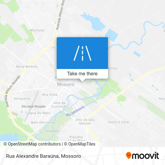 Rua Alexandre Baraúna map