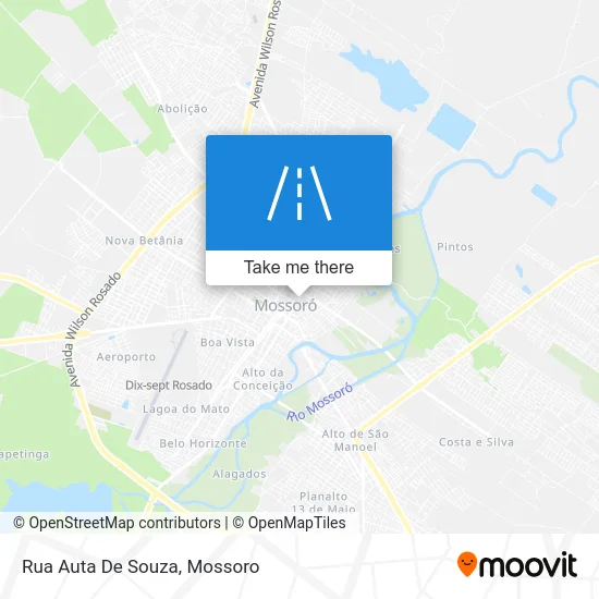 Rua Auta De Souza map