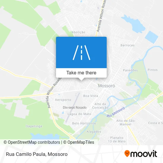 Rua Camilo Paula map