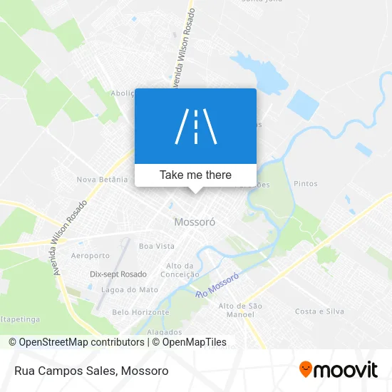 Rua Campos Sales map