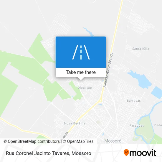 Rua Coronel Jacinto Tavares map