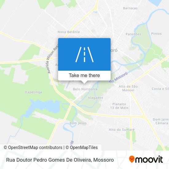 Rua Doutor Pedro Gomes De Oliveira map