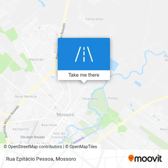 Rua Epitácio Pessoa map