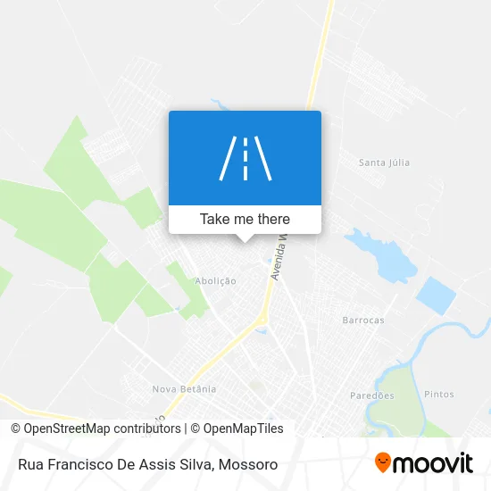 Rua Francisco De Assis Silva map