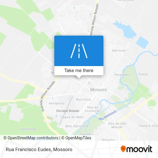 Rua Francisco Eudes map