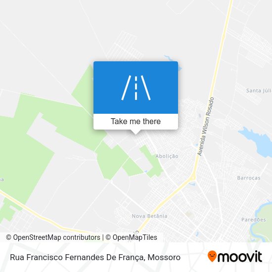 Rua Francisco Fernandes De França map