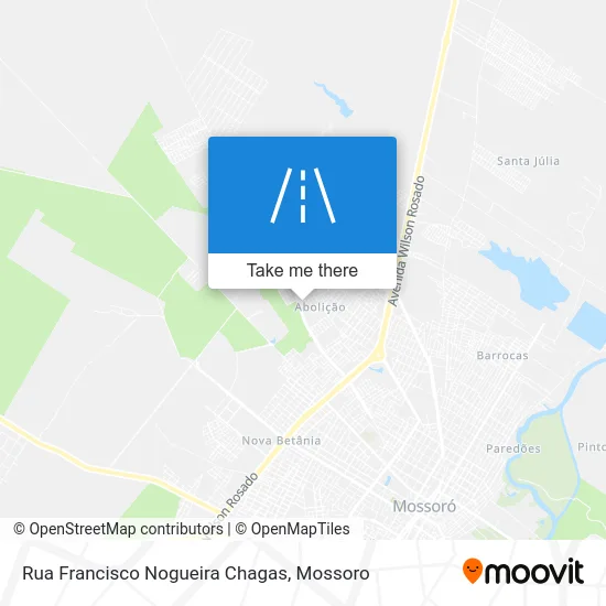 Rua Francisco Nogueira Chagas map