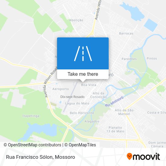 Rua Francisco Sólon map