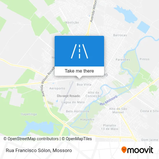 Rua Francisco Sólon map