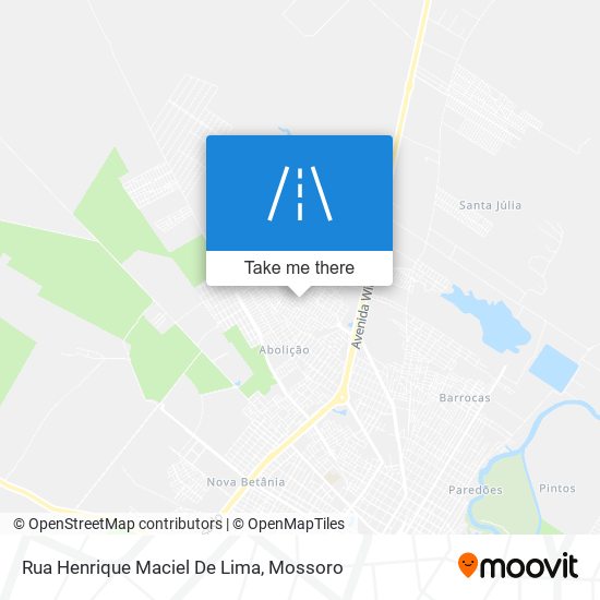 Rua Henrique Maciel De Lima map