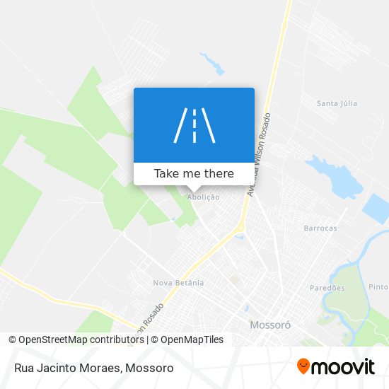 Rua Jacinto Moraes map