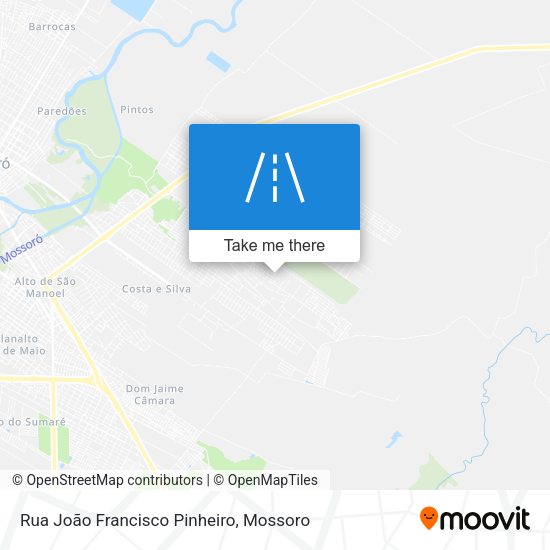 Rua João Francisco Pinheiro map
