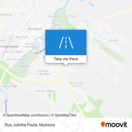Rua Julinha Paula map