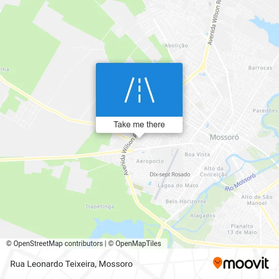 Rua Leonardo Teixeira map