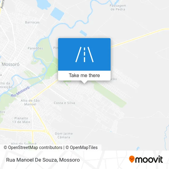 Rua Manoel De Souza map