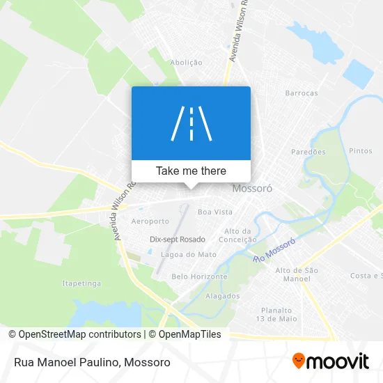 Rua Manoel Paulino map