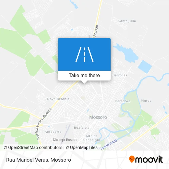 Rua Manoel Veras map