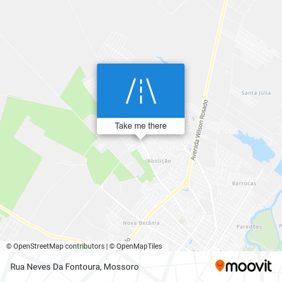 Mapa Rua Neves Da Fontoura