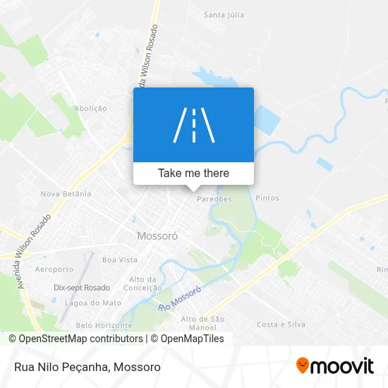 Rua Nilo Peçanha map