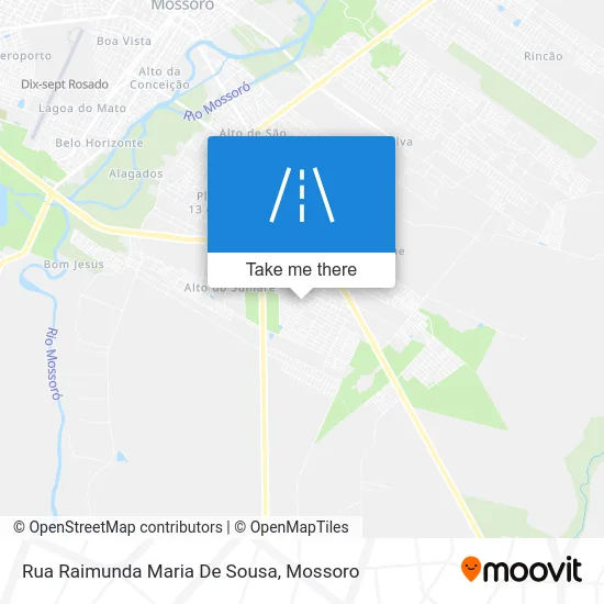 Rua Raimunda Maria De Sousa map