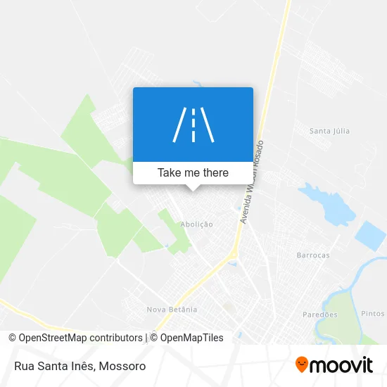Rua Santa Inês map