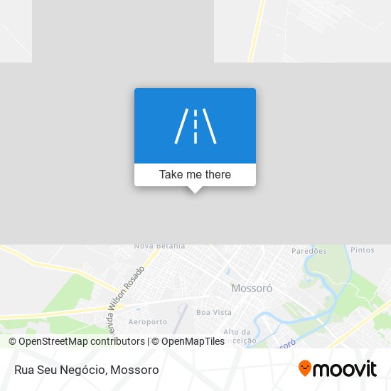 Mapa Rua Seu Negócio