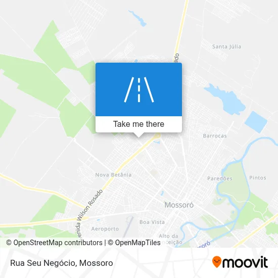 Rua Seu Negócio map