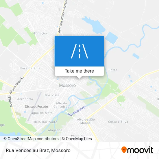 Rua Venceslau Braz map
