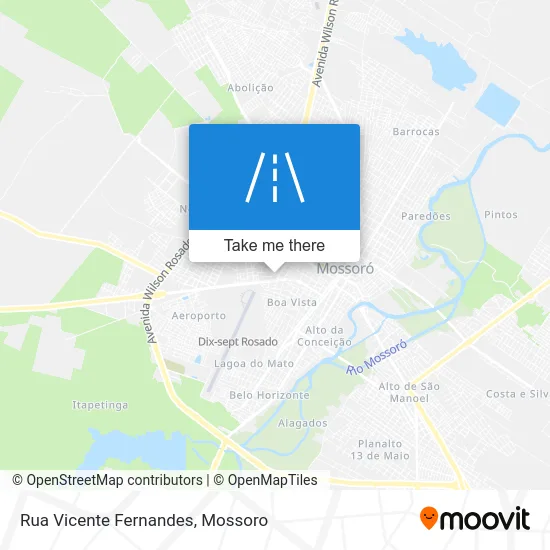 Rua Vicente Fernandes map