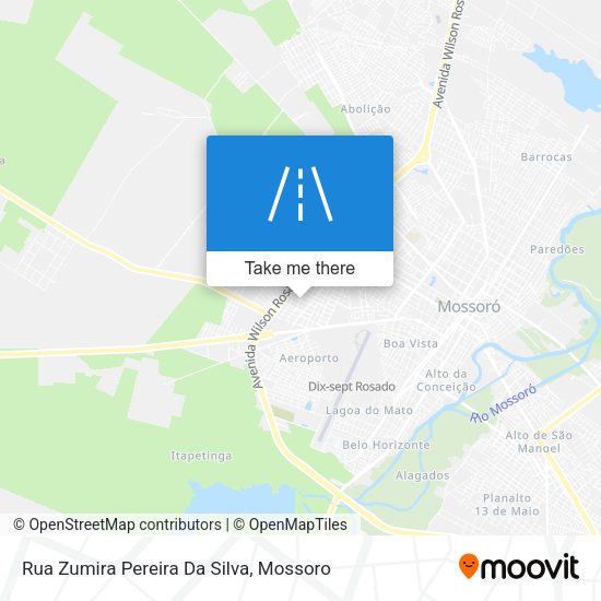 Rua Zumira Pereira Da Silva map