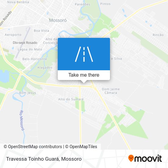 Travessa Toinho Guará map
