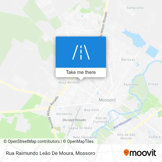 Rua Raimundo Leão De Moura map