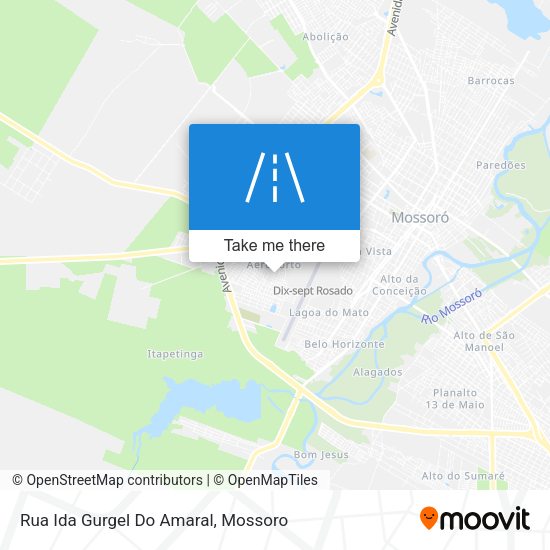 Rua Ida Gurgel Do Amaral map