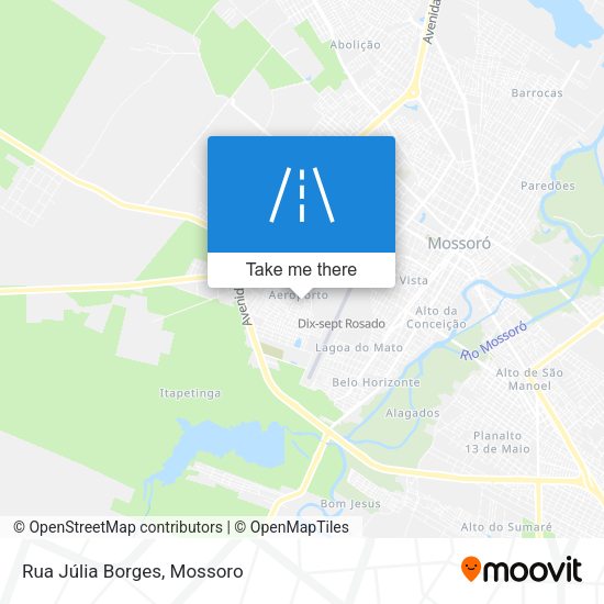 Rua Júlia Borges map