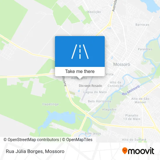 Rua Júlia Borges map