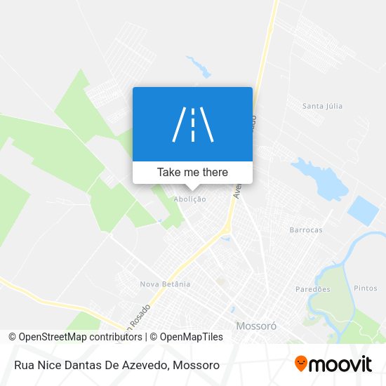 Rua Nice Dantas De Azevedo map