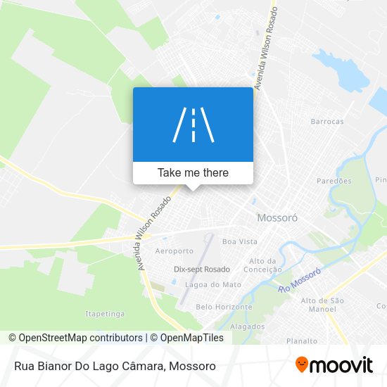 Rua Bianor Do Lago Câmara map