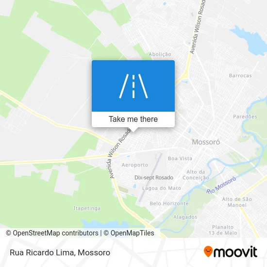 Rua Ricardo Lima map