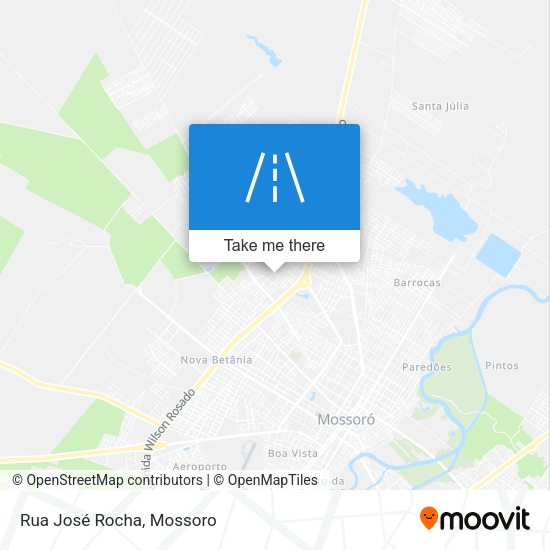 Rua José Rocha map