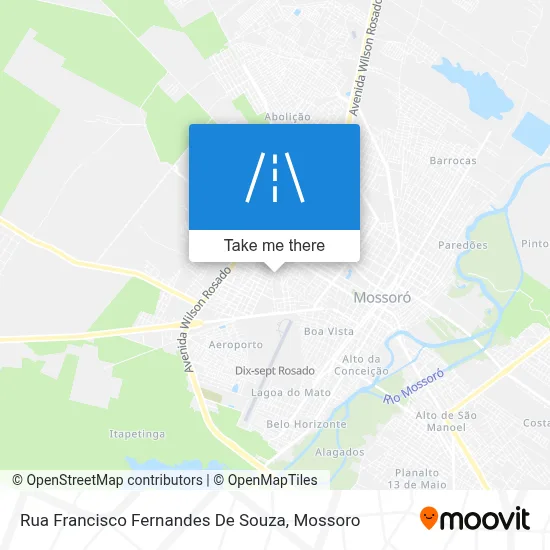 Rua Francisco Fernandes De Souza map