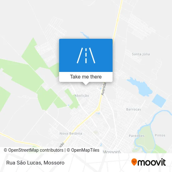 Rua São Lucas map