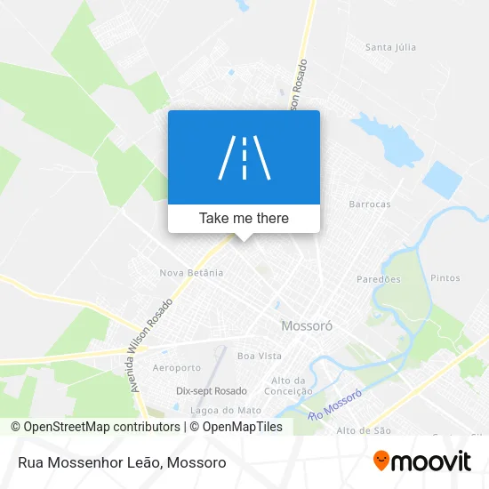 Rua Mossenhor Leão map