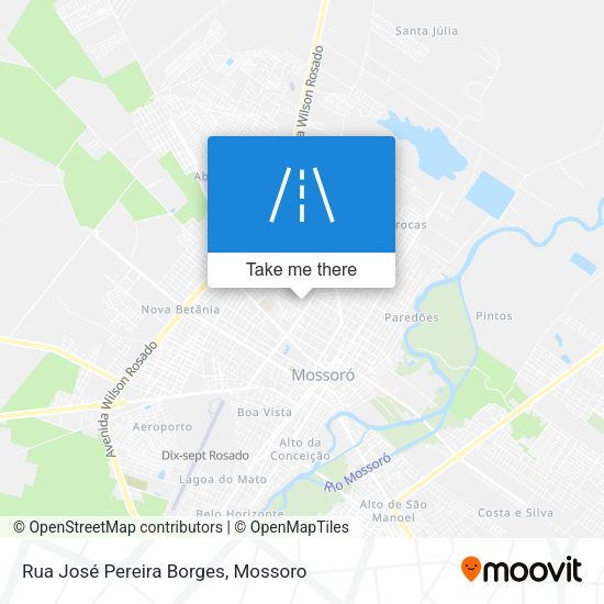 Rua José Pereira Borges map